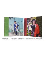 2+1 SAYFA MEZUNİYET VE OKUL ALBÜMÜ