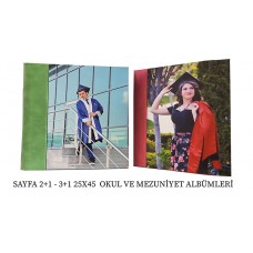 3+1 SAYFA MEZUNİYET VE OKUL ALBÜMÜ